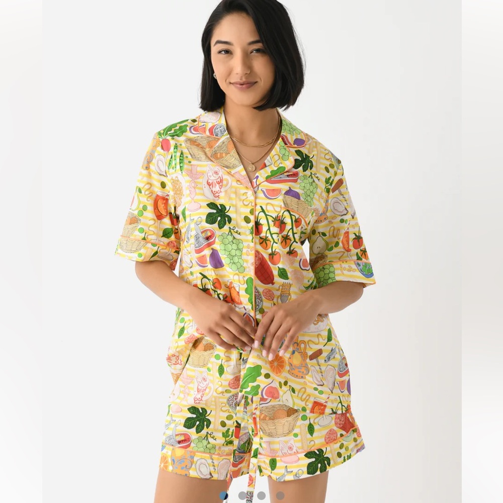 NWT Karen Mabon Antipasti PJ Set